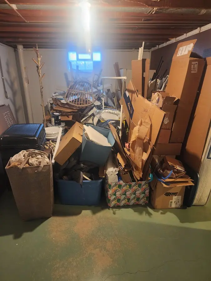 Roll-off dumpster container at job site for Construction Dumpster Rental in Monte Vista